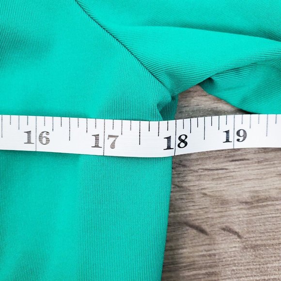 Under Armour Womens Jacket Large Semi Fitted All Season Teal Green Zip Up - Picture 9 of 10